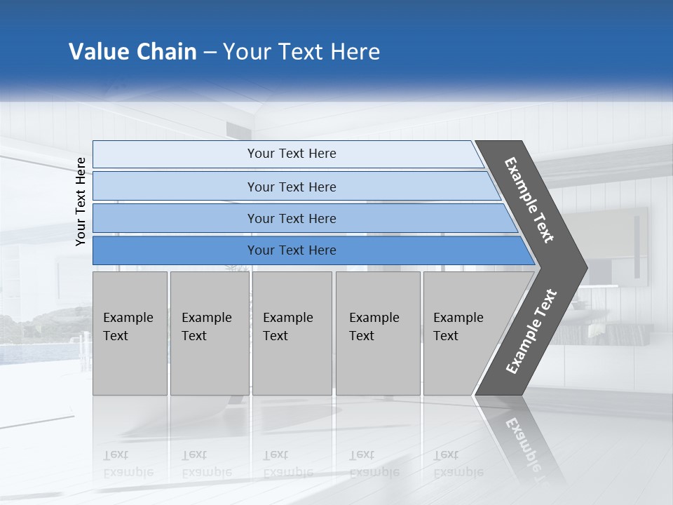 Small Blue Sky Estate PowerPoint Template