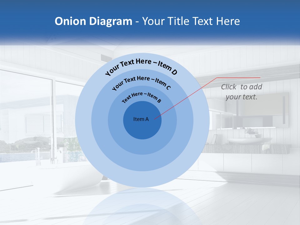 Small Blue Sky Estate PowerPoint Template