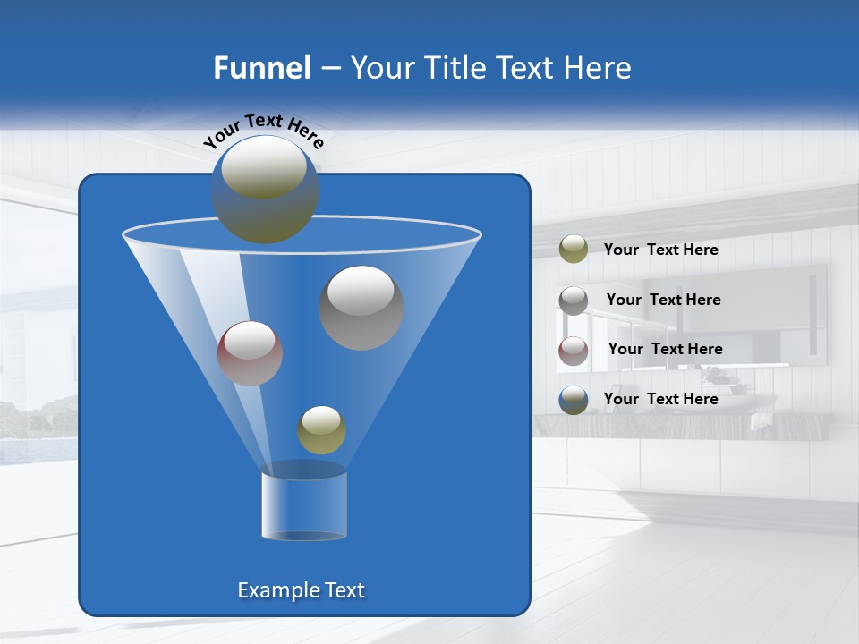 Small Blue Sky Estate PowerPoint Template