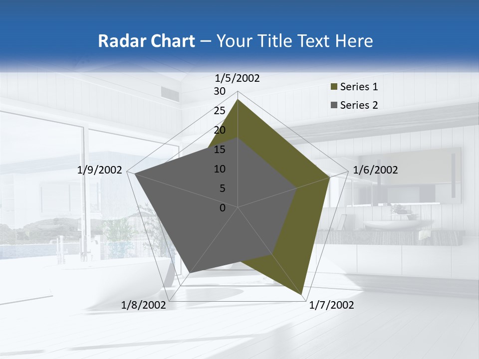 Small Blue Sky Estate PowerPoint Template