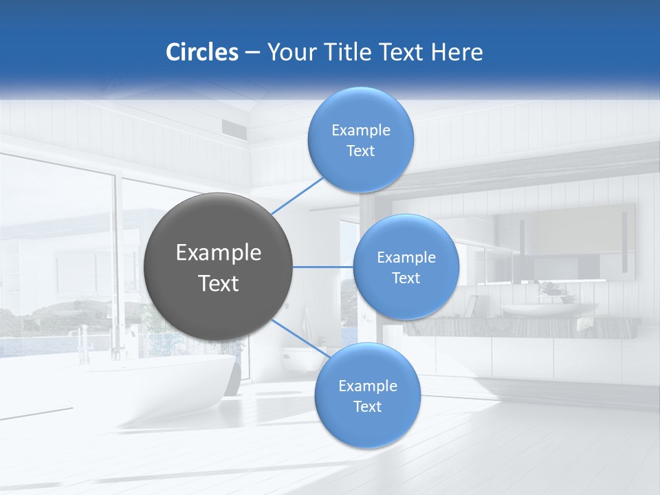 Small Blue Sky Estate PowerPoint Template