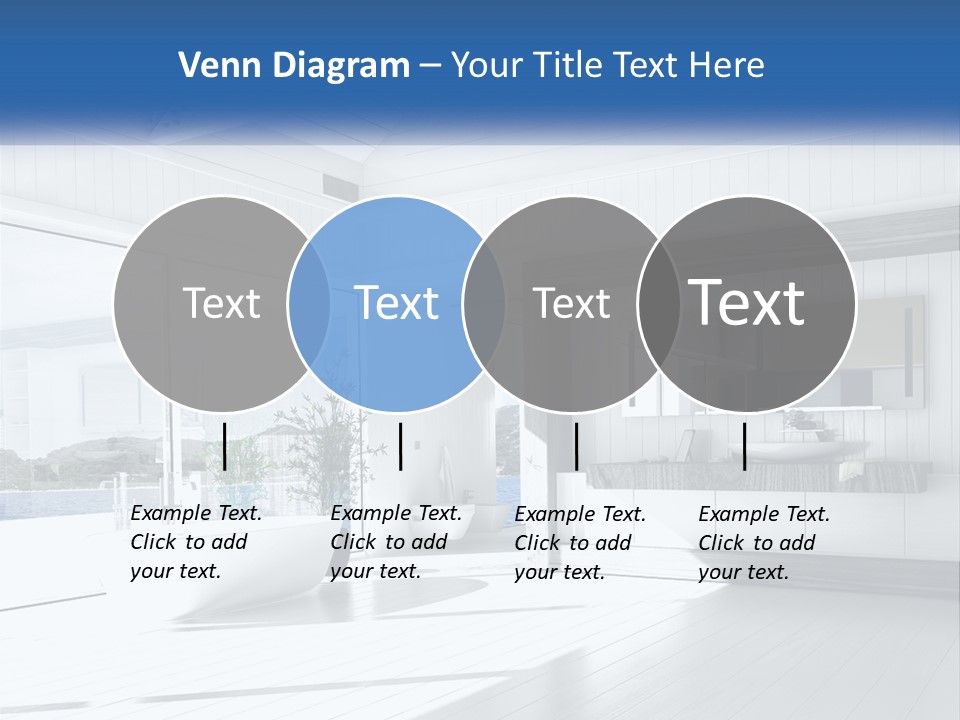 Small Blue Sky Estate PowerPoint Template