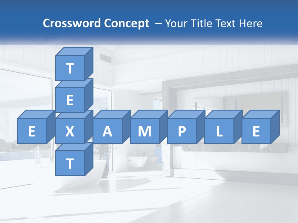 Small Blue Sky Estate PowerPoint Template