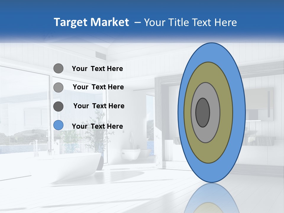 Small Blue Sky Estate PowerPoint Template