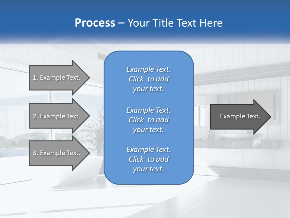 Small Blue Sky Estate PowerPoint Template