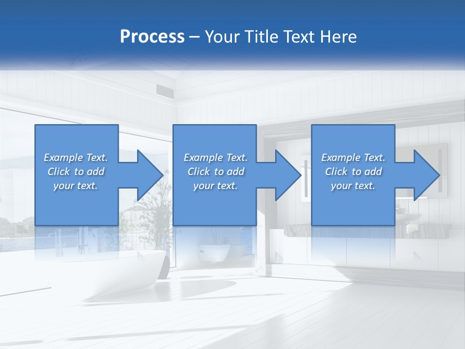 Small Blue Sky Estate PowerPoint Template