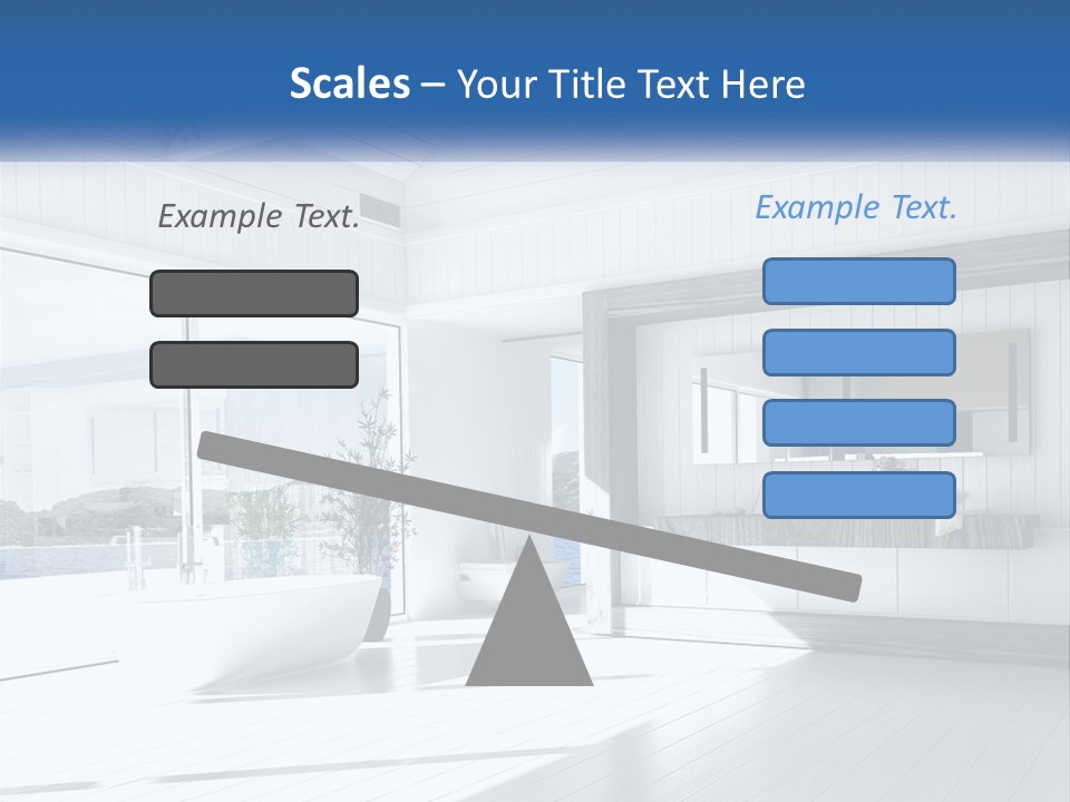 Small Blue Sky Estate PowerPoint Template