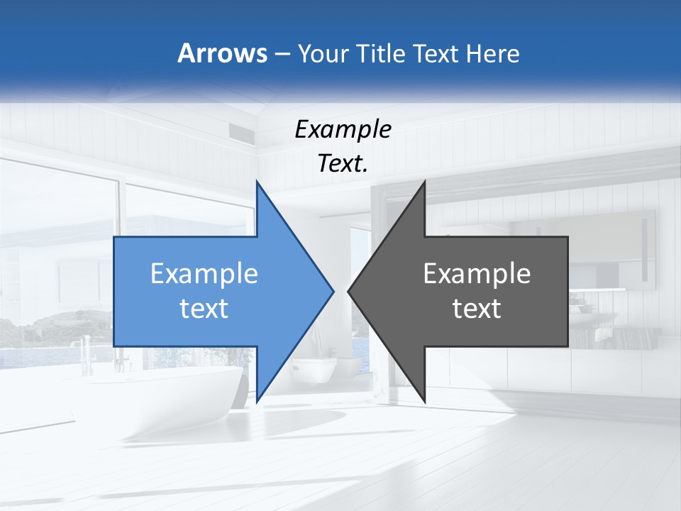 Small Blue Sky Estate PowerPoint Template