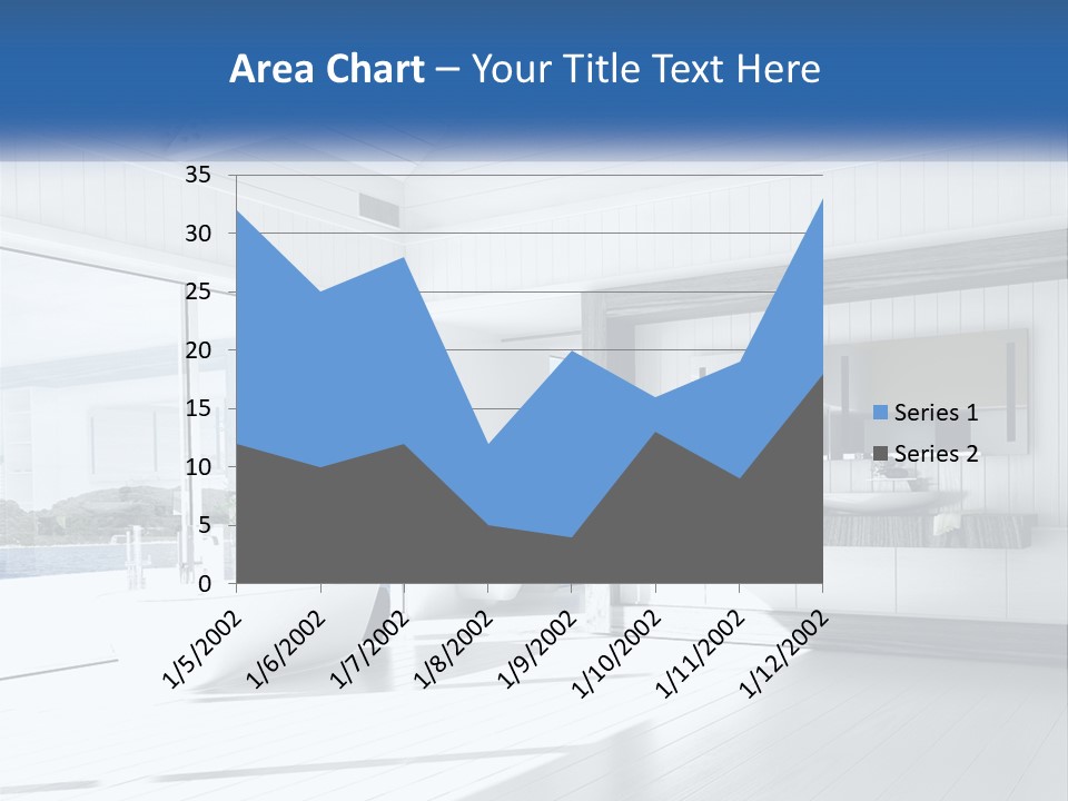 Small Blue Sky Estate PowerPoint Template