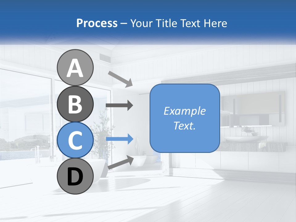 Small Blue Sky Estate PowerPoint Template
