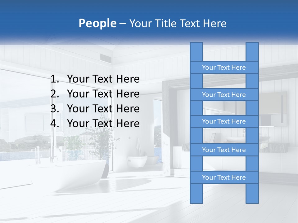 Small Blue Sky Estate PowerPoint Template