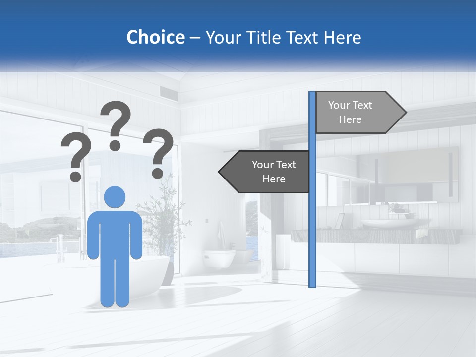 Small Blue Sky Estate PowerPoint Template