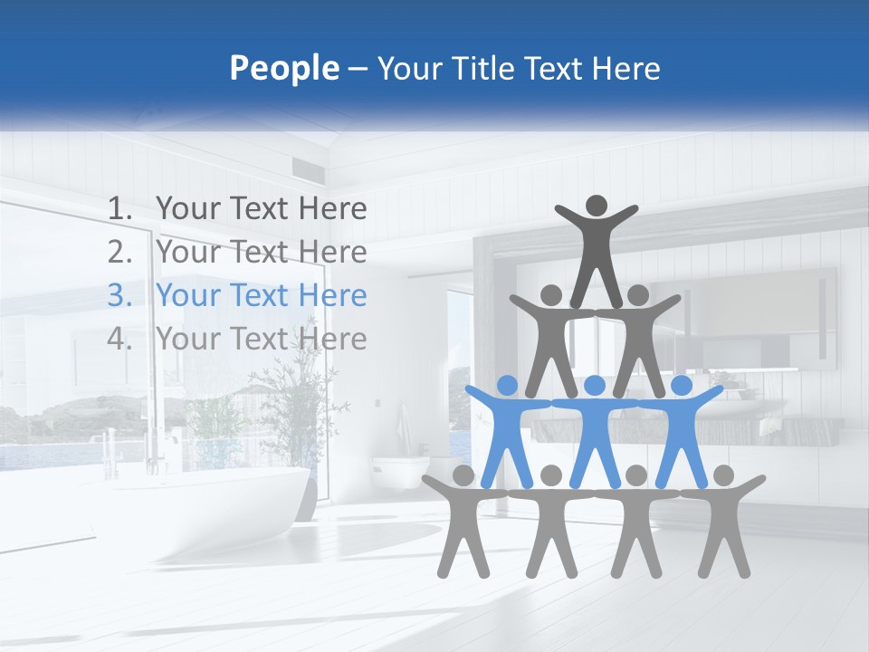 Small Blue Sky Estate PowerPoint Template