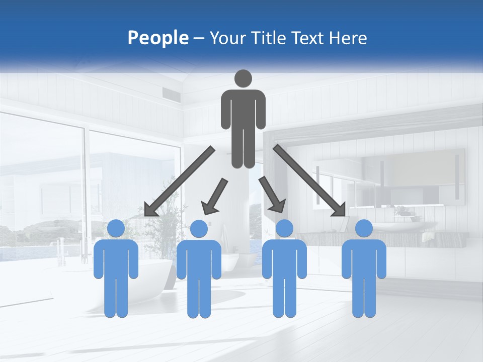 Small Blue Sky Estate PowerPoint Template