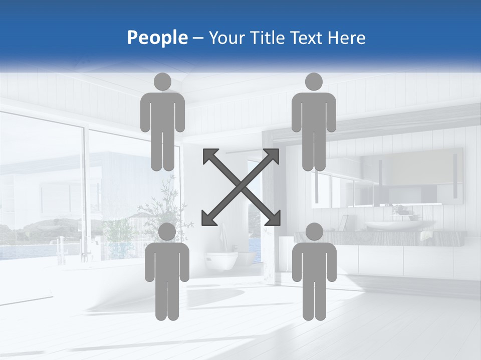 Small Blue Sky Estate PowerPoint Template