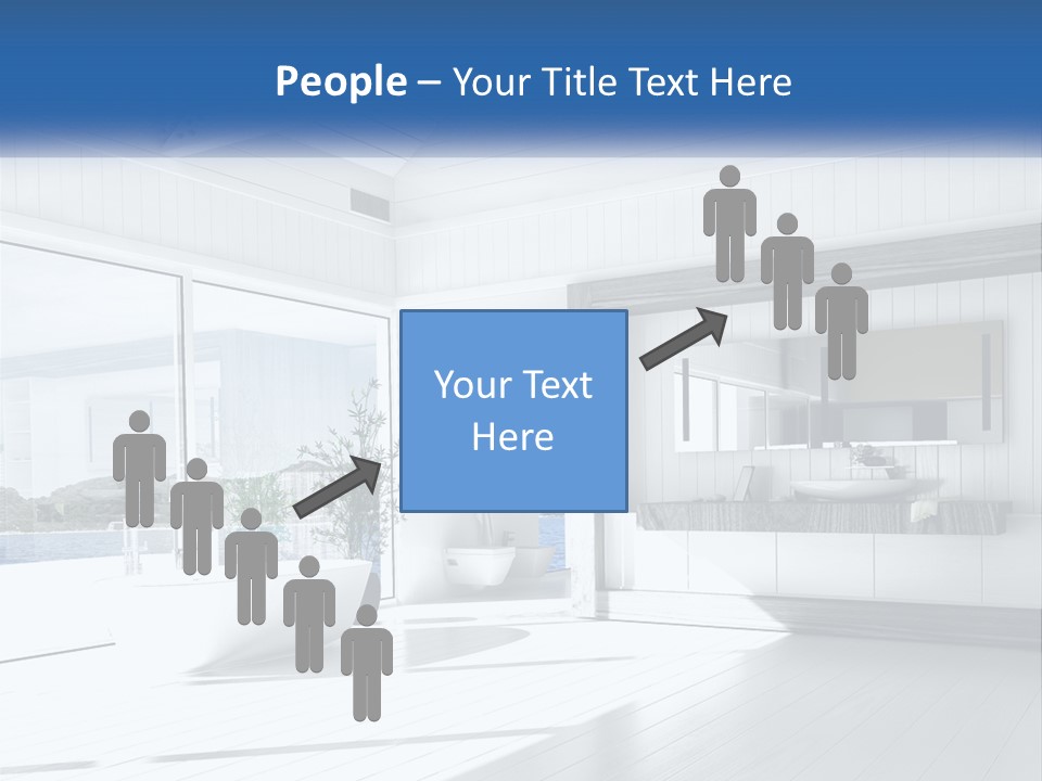 Small Blue Sky Estate PowerPoint Template