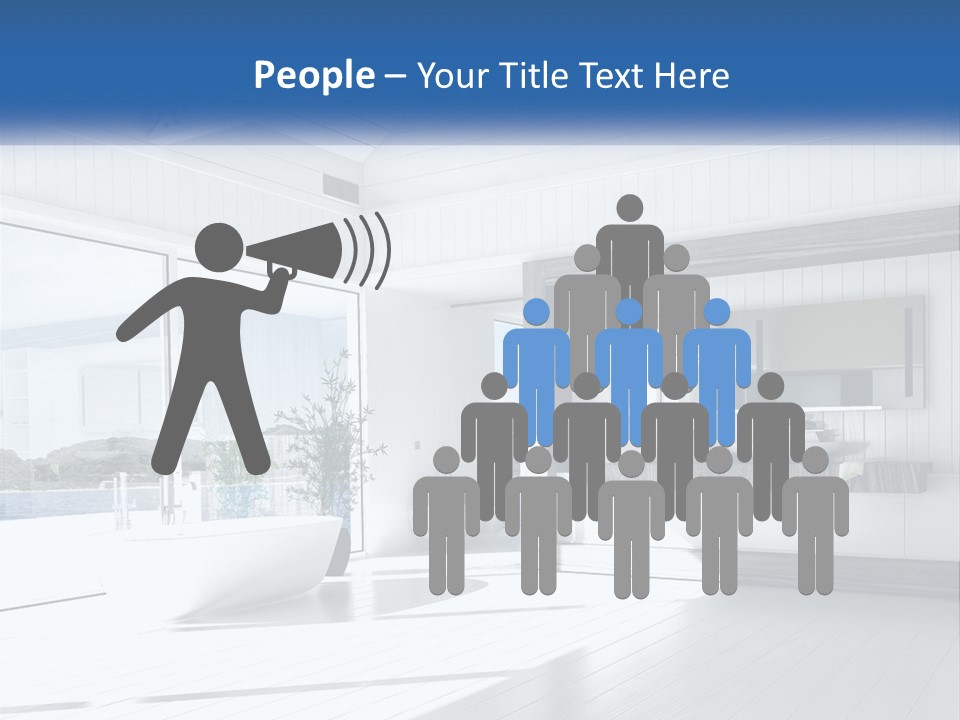 Small Blue Sky Estate PowerPoint Template