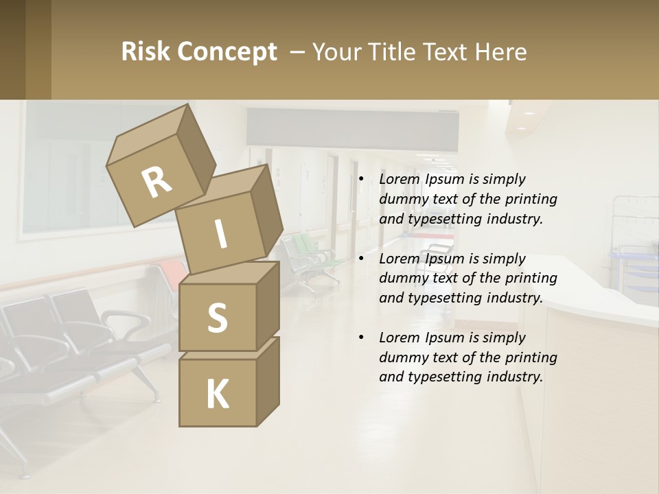 Human Hand Architect Finance PowerPoint Template
