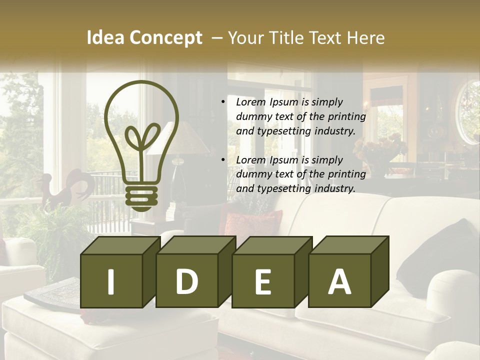 Cloud Ownership House PowerPoint Template