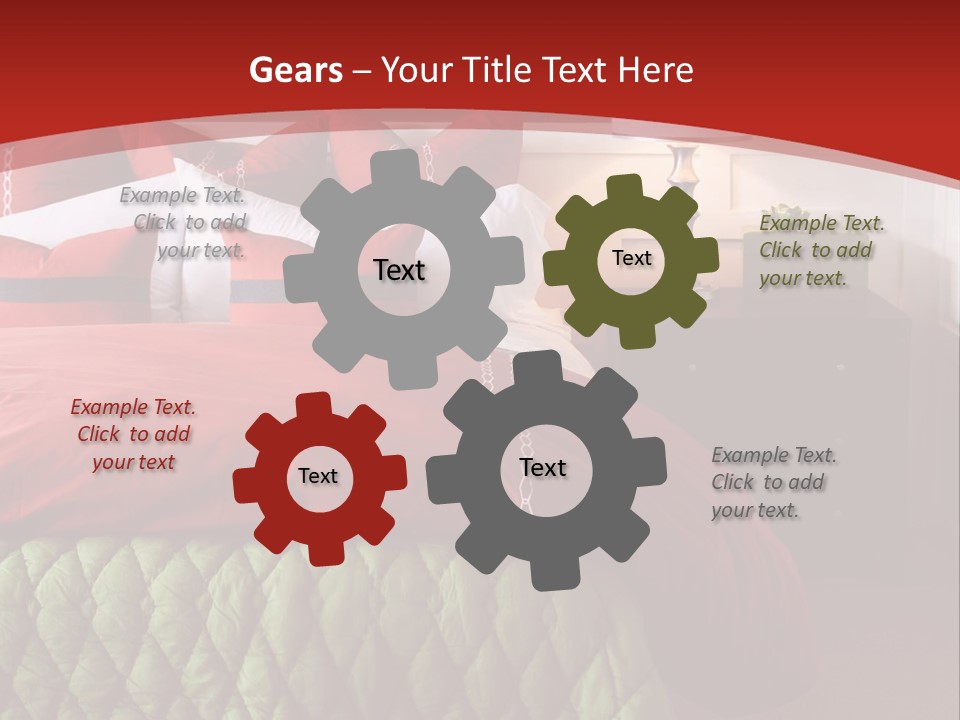 House Green Leaf PowerPoint Template