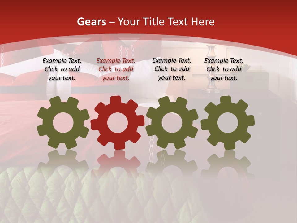 House Green Leaf PowerPoint Template