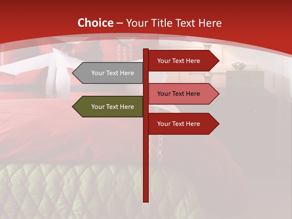 House Green Leaf PowerPoint Template