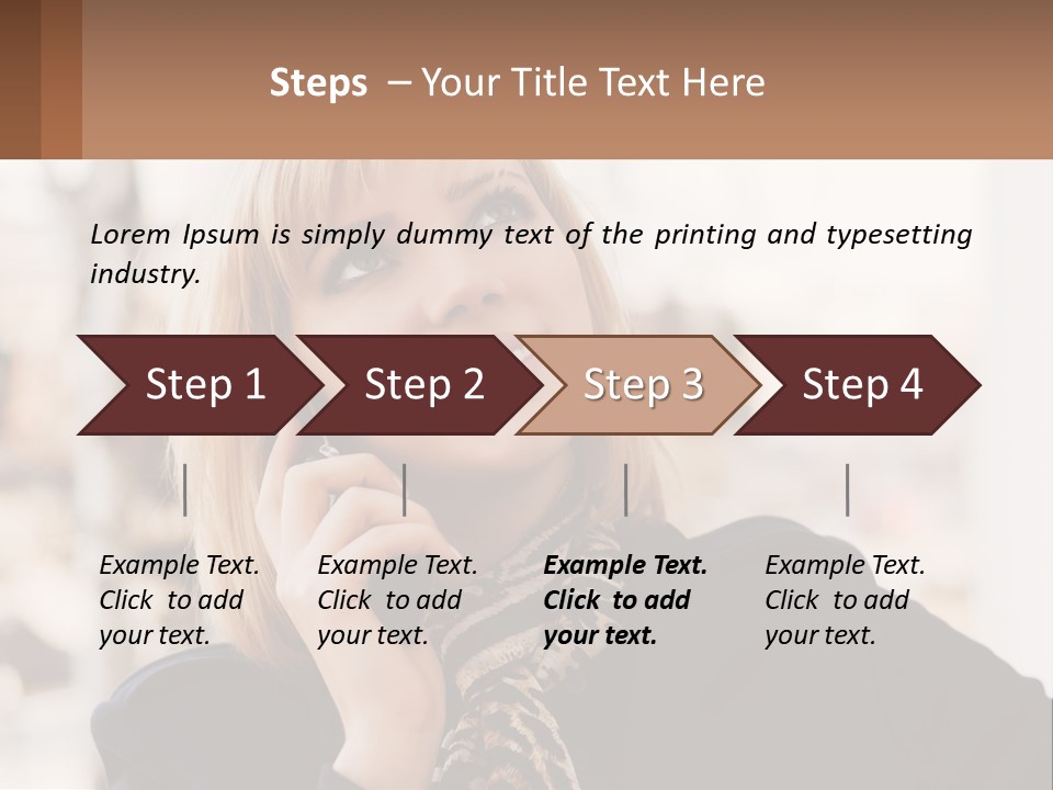Home Ownership Made PowerPoint Template