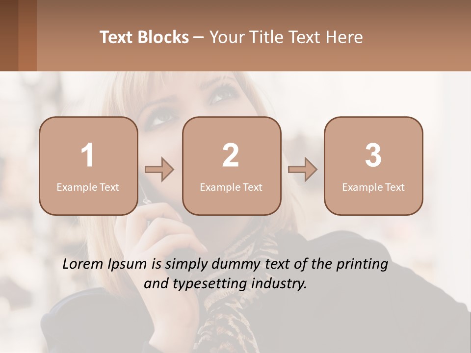 Home Ownership Made PowerPoint Template