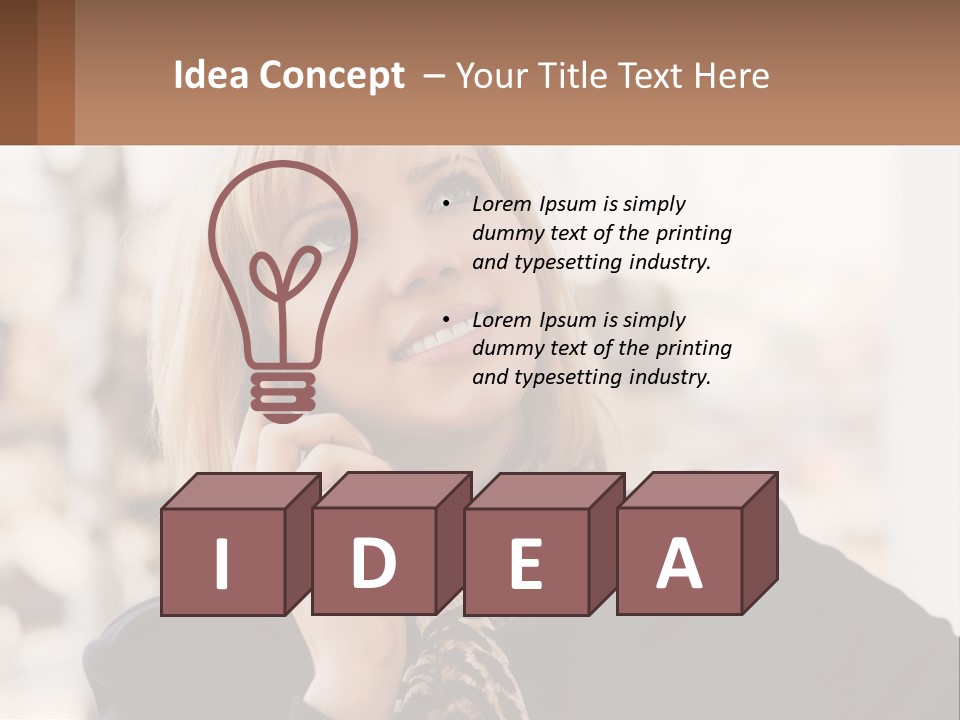 Home Ownership Made PowerPoint Template