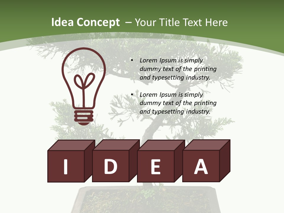 Rent Nature Investment PowerPoint Template