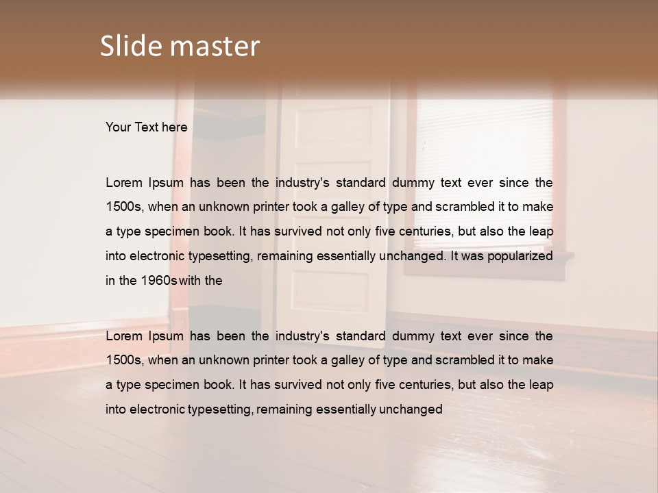 Selling Build Residential PowerPoint Template