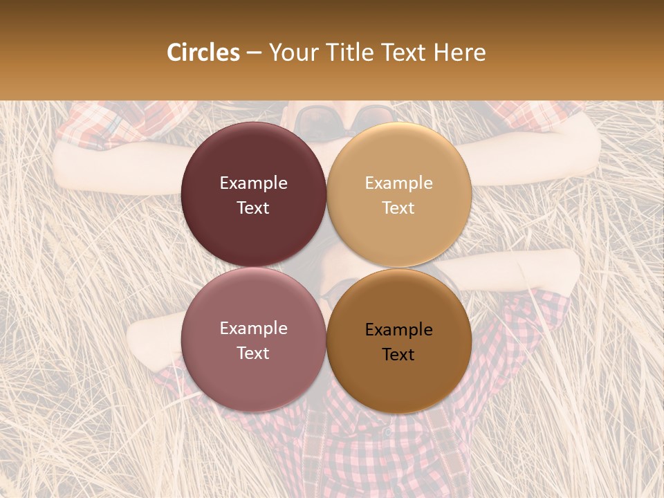 Green Agent Grass PowerPoint Template