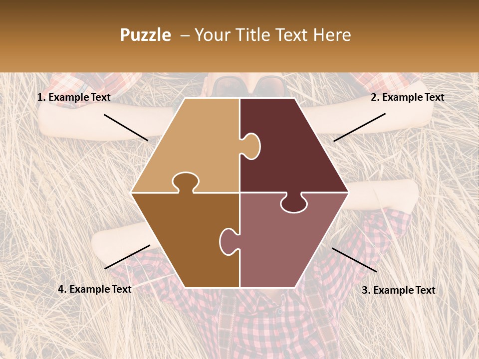 Green Agent Grass PowerPoint Template