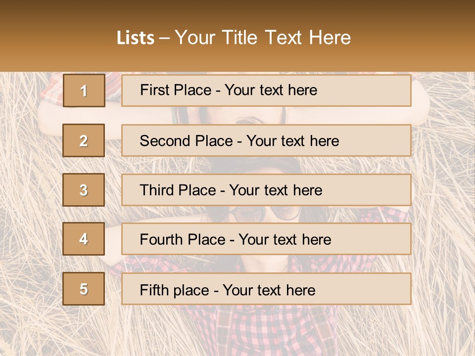 Green Agent Grass PowerPoint Template