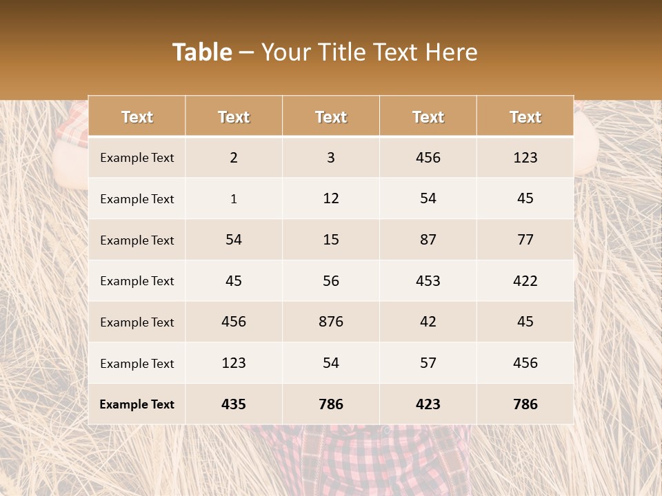 Green Agent Grass PowerPoint Template