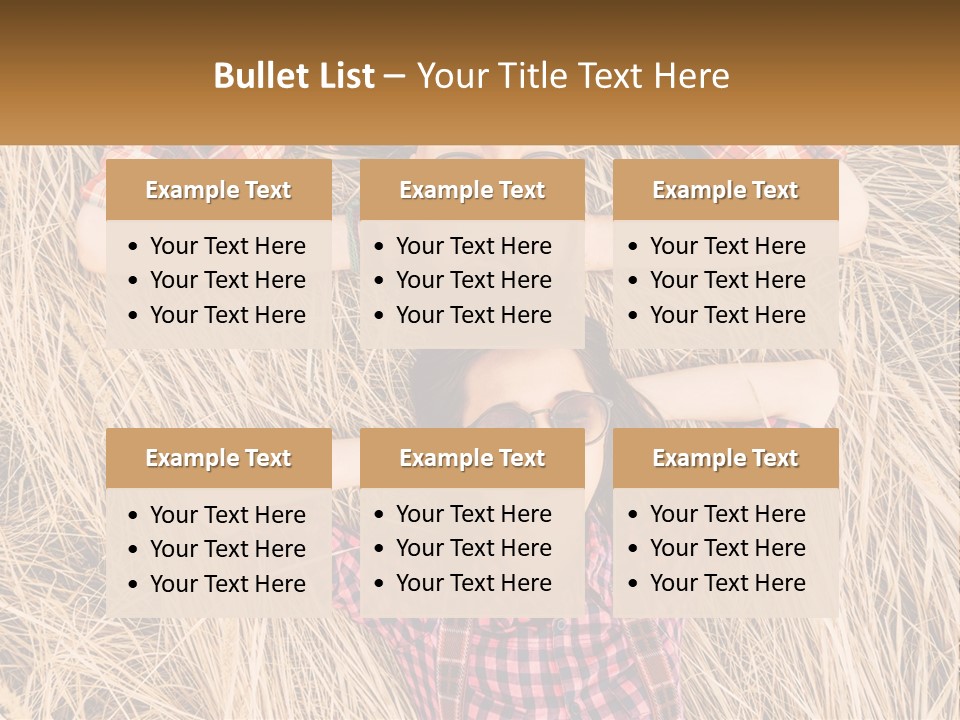 Green Agent Grass PowerPoint Template