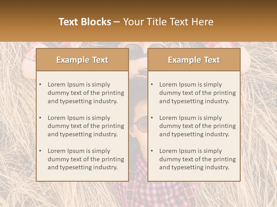 Green Agent Grass PowerPoint Template