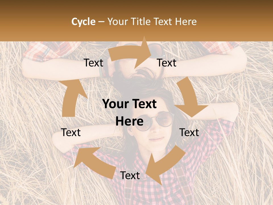 Green Agent Grass PowerPoint Template