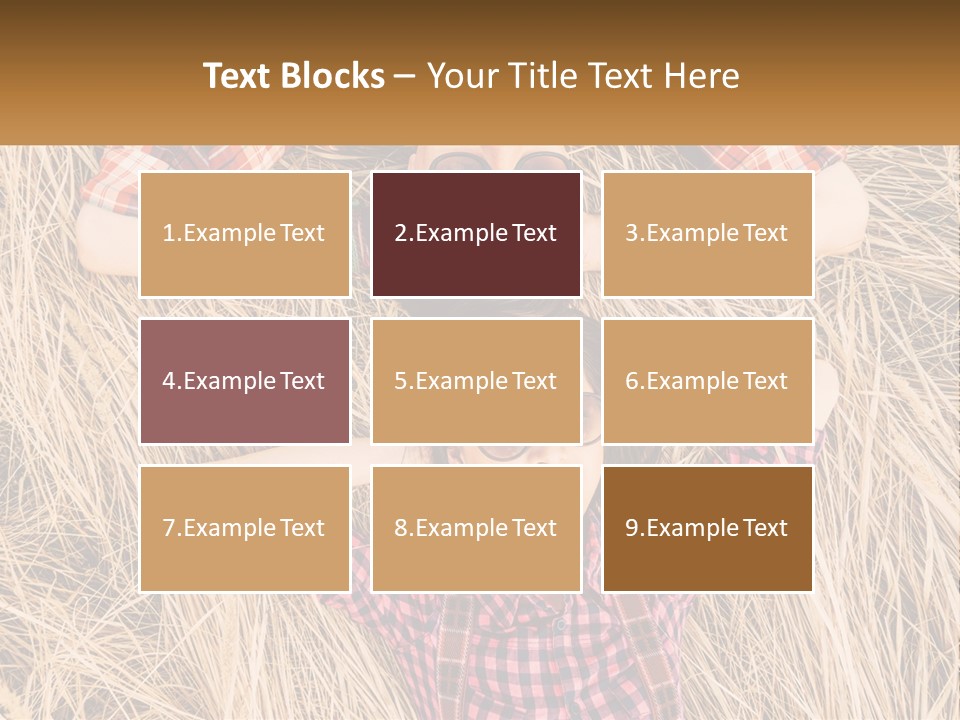 Green Agent Grass PowerPoint Template