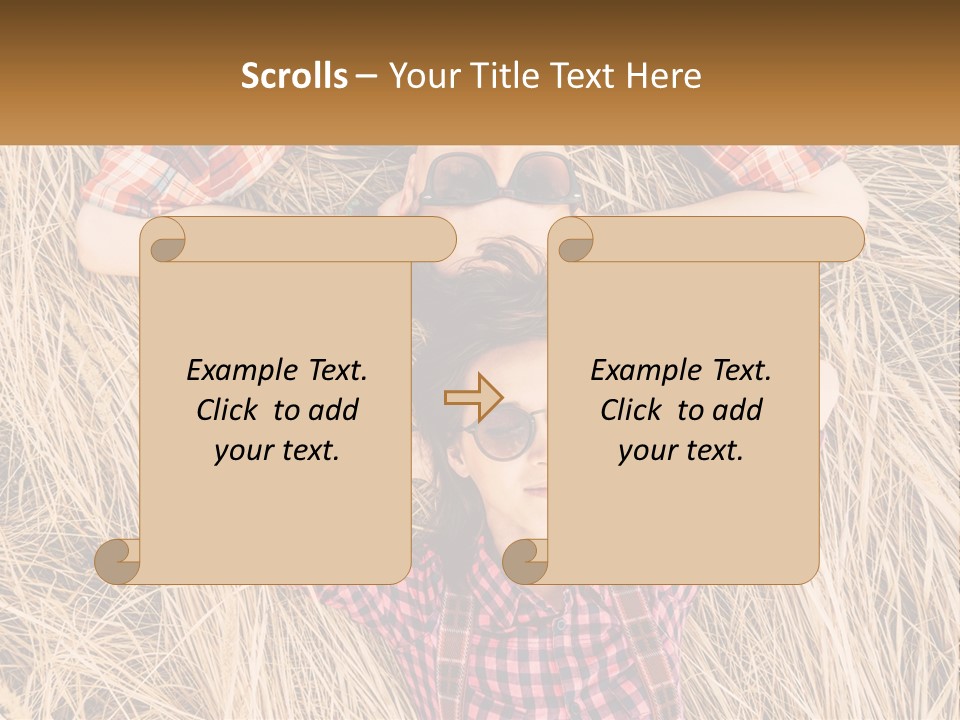 Green Agent Grass PowerPoint Template