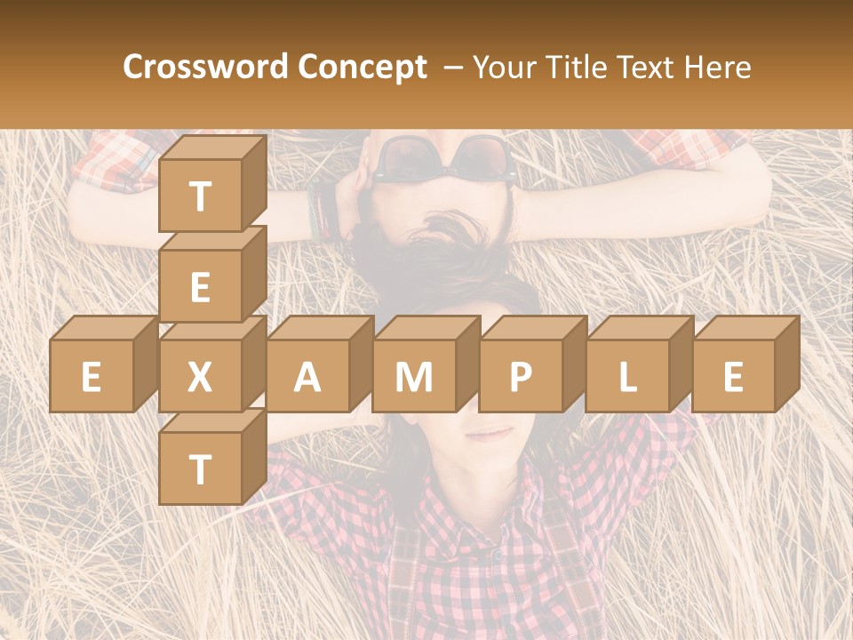 Green Agent Grass PowerPoint Template