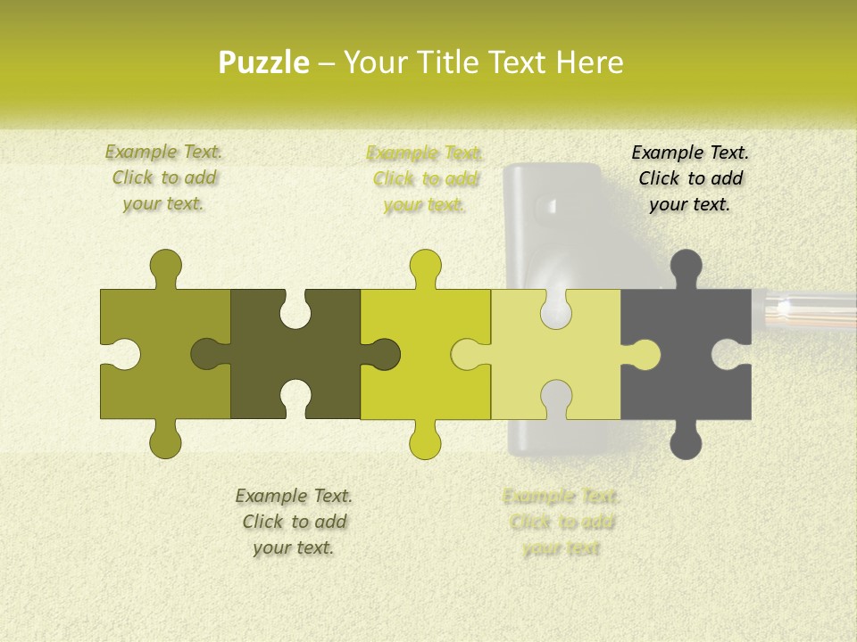 New Ownership Hand PowerPoint Template