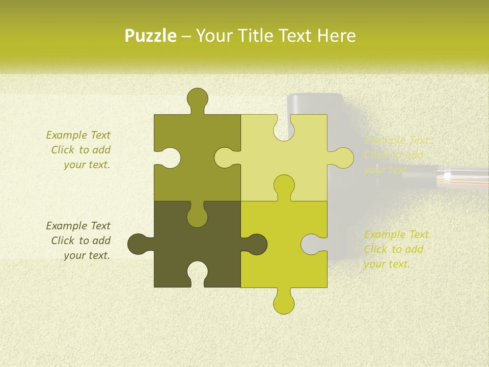 New Ownership Hand PowerPoint Template