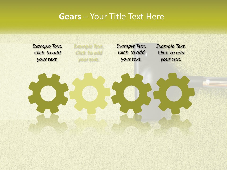 New Ownership Hand PowerPoint Template