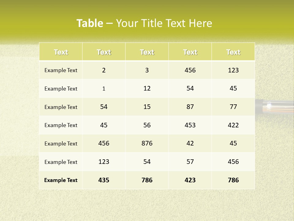 New Ownership Hand PowerPoint Template