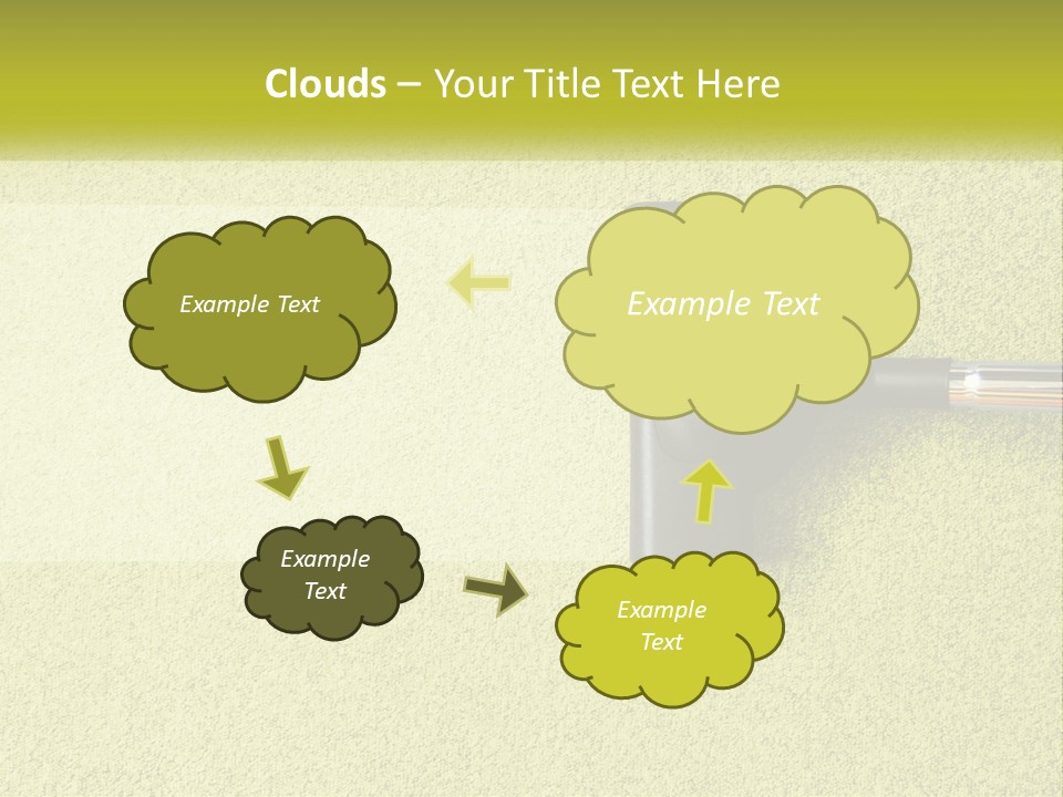 New Ownership Hand PowerPoint Template