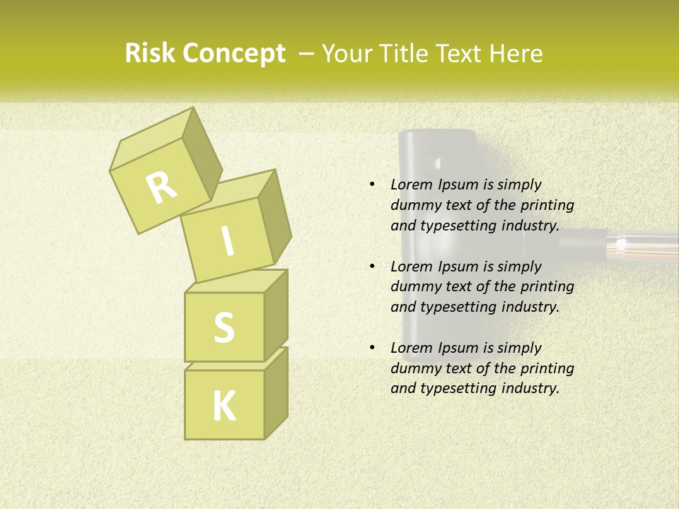 New Ownership Hand PowerPoint Template