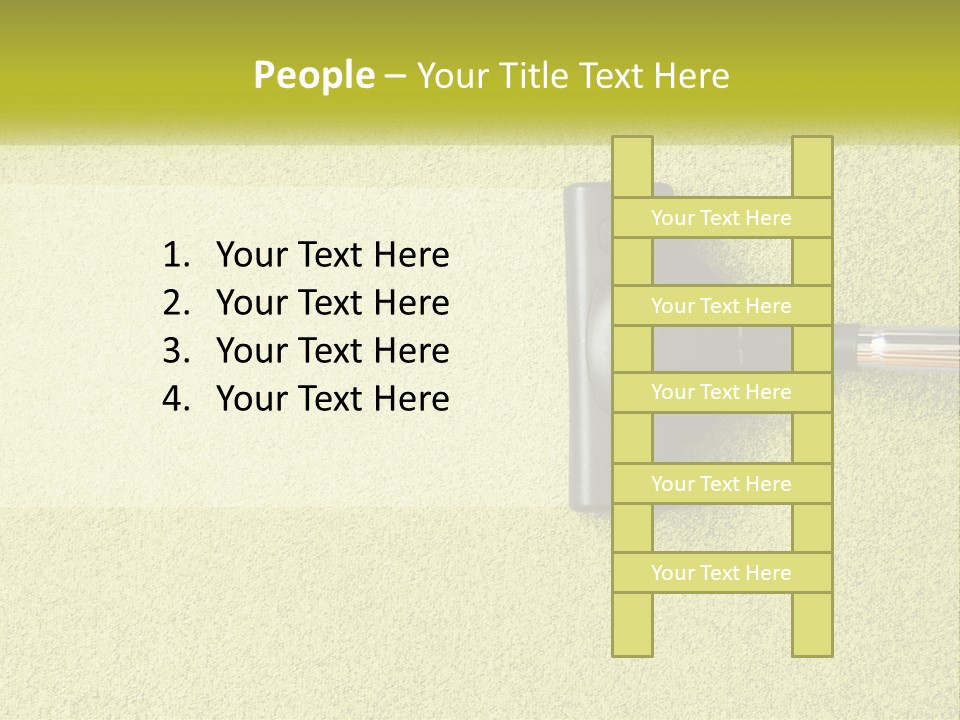 New Ownership Hand PowerPoint Template