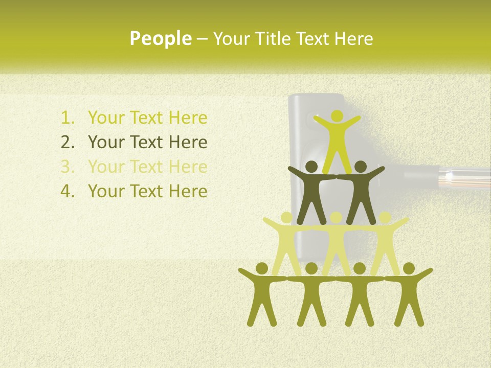 New Ownership Hand PowerPoint Template