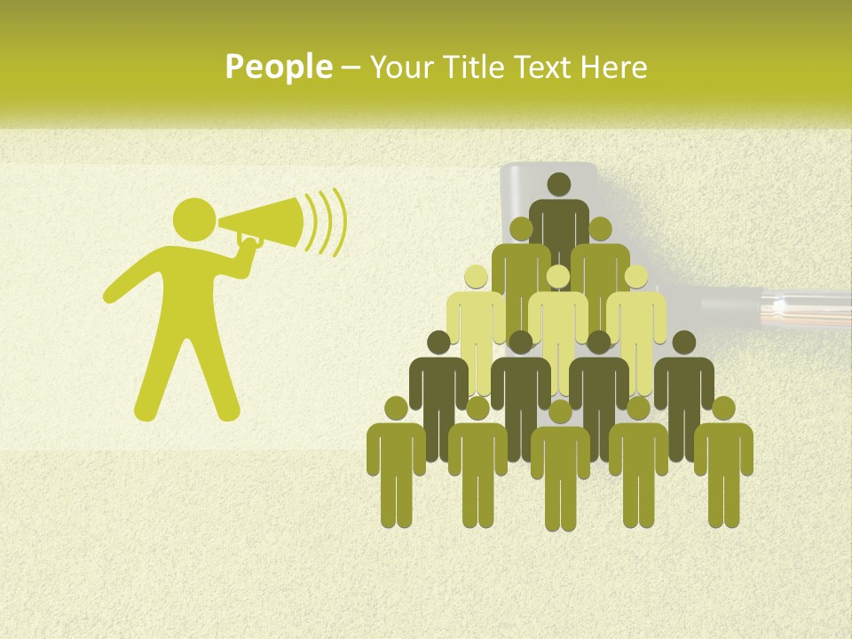 New Ownership Hand PowerPoint Template